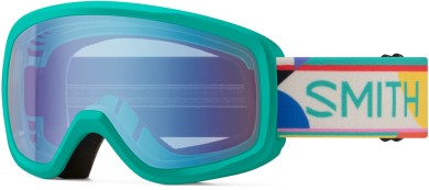 SNOWDAY JR Schneebrille jade formations/blue sensor mirror