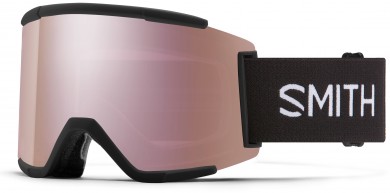 SQUAD XL Schneebrille black/chromapop sun black gold mirror