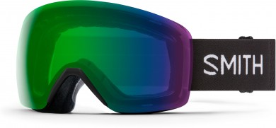 SKYLINE Schneebrille black/chroma pop everyday green mirror