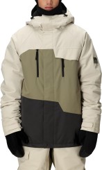 GEO INSULATED Jacke limestone colorblock