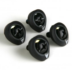 METRIC M6 Phillips Schrauben 4 Stück black oxide