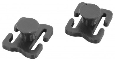 MASK-HOOKS Maskenhalter Helm black