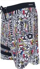 PHANTOM-ECO 25TH S1 BLOCK PARTY 18 Boardshort barely bone