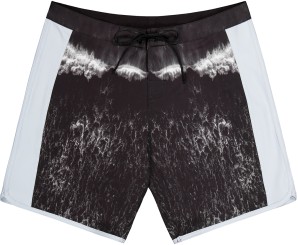 ANDY 17 Boardshort black waves