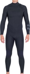 AIR 4/3 CHEST ZIP Full Suit black