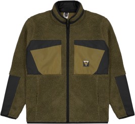 PMBTON ZIP FLEECE Zip Fleece tobacco black