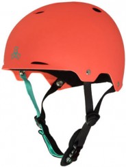 GOTHAM Helm neon tangerine rubber