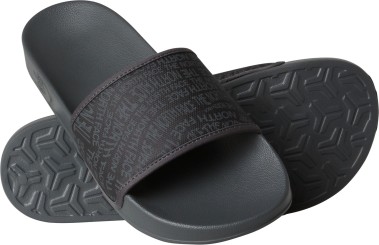 BASE CAMP SLIDE III Sandal logo mania print/anthracite grey