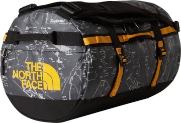 BASE CAMP S Tasche anthracite grey conrad topos print/summit gold