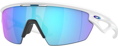 SPHAERA Sonnenbrille matte white/prizm sapphire polarized