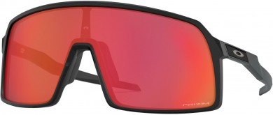 SUTRO Sunglasses matte black/prizm trail torch