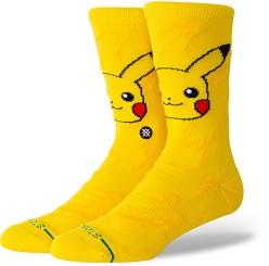 PIKACHU BOLT CREW Socks yellow