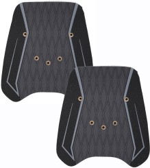 PRO 2.0 Snakeboard Deck Set black/grey