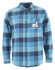 MOTHERFLY WH1 Flannelhemd delph blue