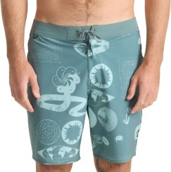 PASSAGE 18.5 Boardshort slate green
