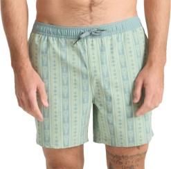 SHOREY 16 Boardshort stripe sea foam