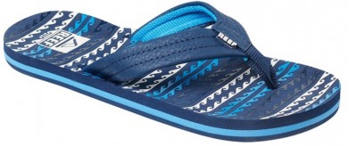 LITTLE AHI Sandale blue horizon wave