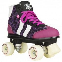 RETRO V2 Rollschuh purple glitter