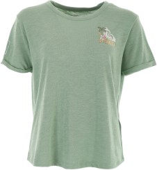 X WH1 OCEANWAVE REGULAR T-Shirt basil