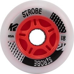 STROBE LIGHT 90mm 2-Pack Wheelset white