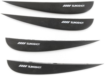 6" WAKE V2 4er Finnenset black