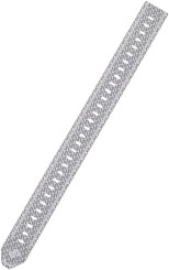 PRO GUMMY STRAP V1 white
