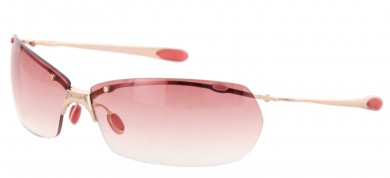 STUDIO Sonnenbrille shiny gold/burgundy gradient