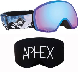 STYX THE ONE EDITION Magnet Schneebrille mountain strap/photochromatic revo blue