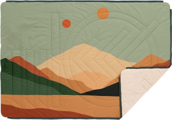 CLOUDTOUCH 4in1 Blanket jasper/tree green