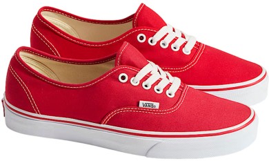 AUTHENTIC Schuh red