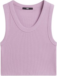 DREW RIB TANK Top smoky grape