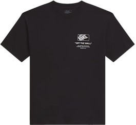 STACKED HI T-Shirt black/white