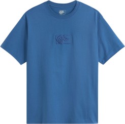 BLOCKED BOX LOOSE T-Shirt true navy