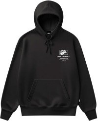 STACKED HI Hoodie black/white