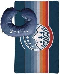NECKPACK 3in1 2.0 neck pillow + blanket camp vibes two
