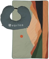 NECKPACK 3in1 2.0 Nackenkissen + Decke jasper/tree green
