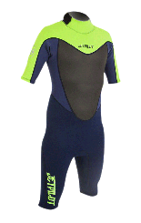 ELITE 2/2 SS Shorty navy/green