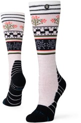 WINTER BLOOM MID CREW Socks lilac