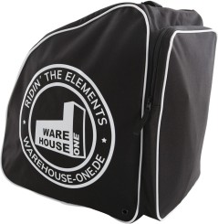 RIDIN THE ELEMENTS Bootbag black/white