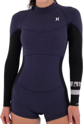 AIR 2MM CHEST ZIP LS Shorty vintage iris