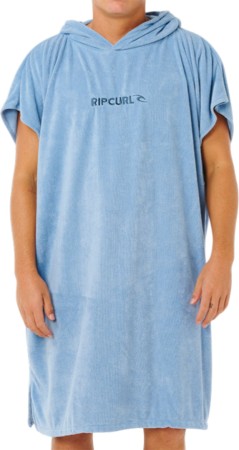 BRAND HOODED TOWEL Poncho 2026 faded denim 