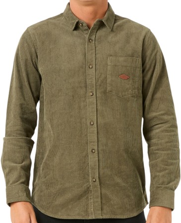 CLASSIC SURF CORD LS Hemd 2025 dusty olive 