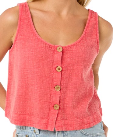 CLASSIC SURF TANK II Top 2025 hibiscus red 
