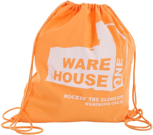 ROCKIN THE ELEMENTS FACTORY gym bag light orange/white 