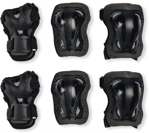 SKATE GEAR JR 3 Pack Schonerset 2025 black 