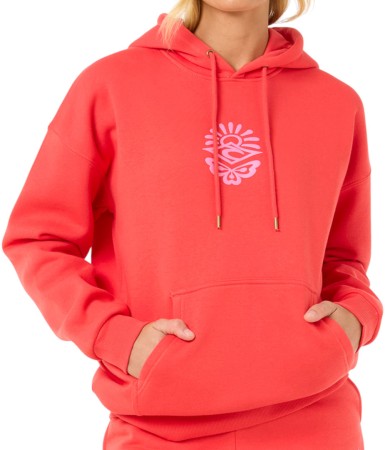 ICONS OF SURF HERITAGE Hoodie 2025 hibiscus red 