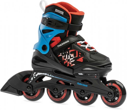 THUNDER Inline Skate 2021 black/red 