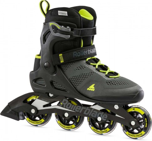 MACROBLADE 80 Inline Skate 2023 black/lime 