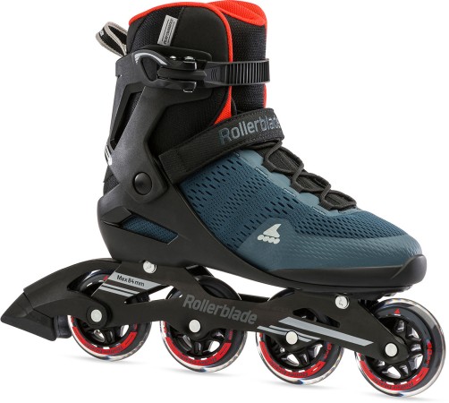 SIRIO 80 Inline Skate 2023 blue/spicy orange 