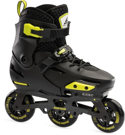 APEX 3WD Inline Skate 2024 black/lime 